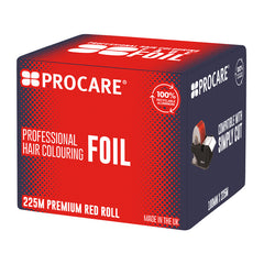 Procare Coloured Fade Foil Red 100mm x 225m