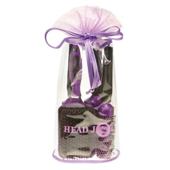 Head Jog Oval Purple Brush Bag
