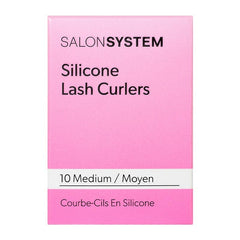 Salon System Silicone Lash Curlers Medium x10