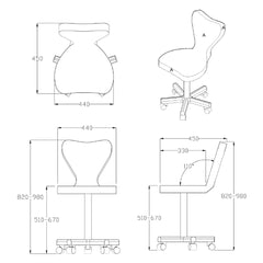 REM Clover Stylist-Beauty Stool