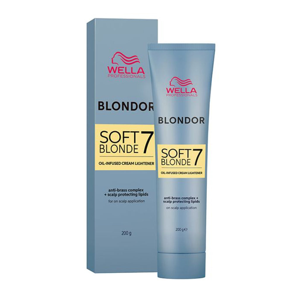 Wella Blondor Soft Blonde Cream on-scalp uygulama için krem açıcı