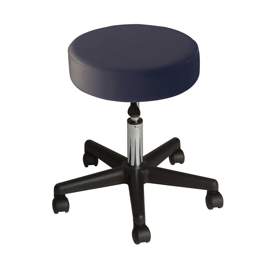 Affinity Rolling Stool - Navy