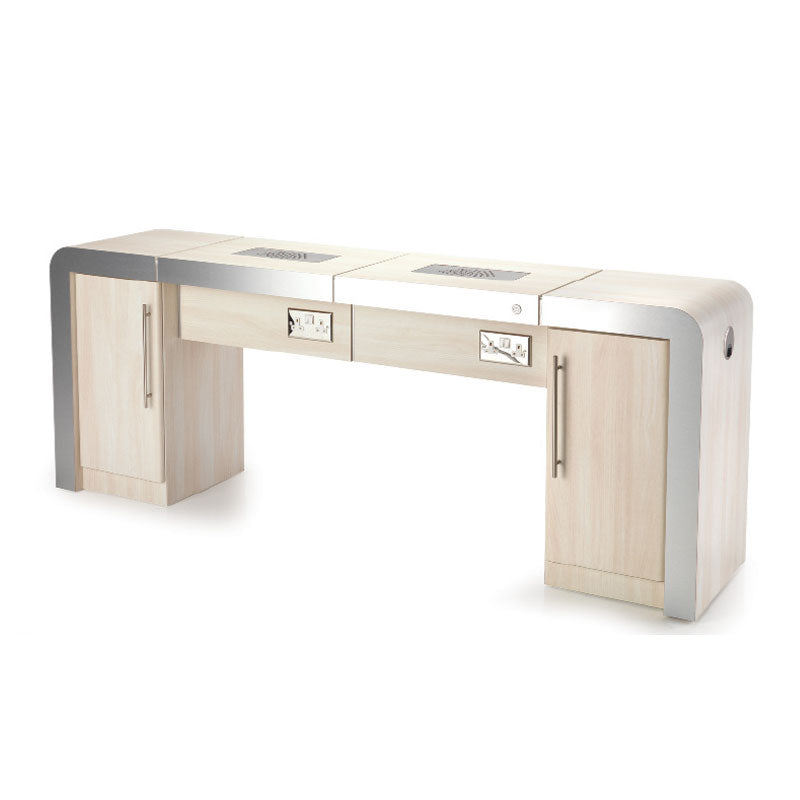 REM Concorde Nail Desk 2 Position + Storage