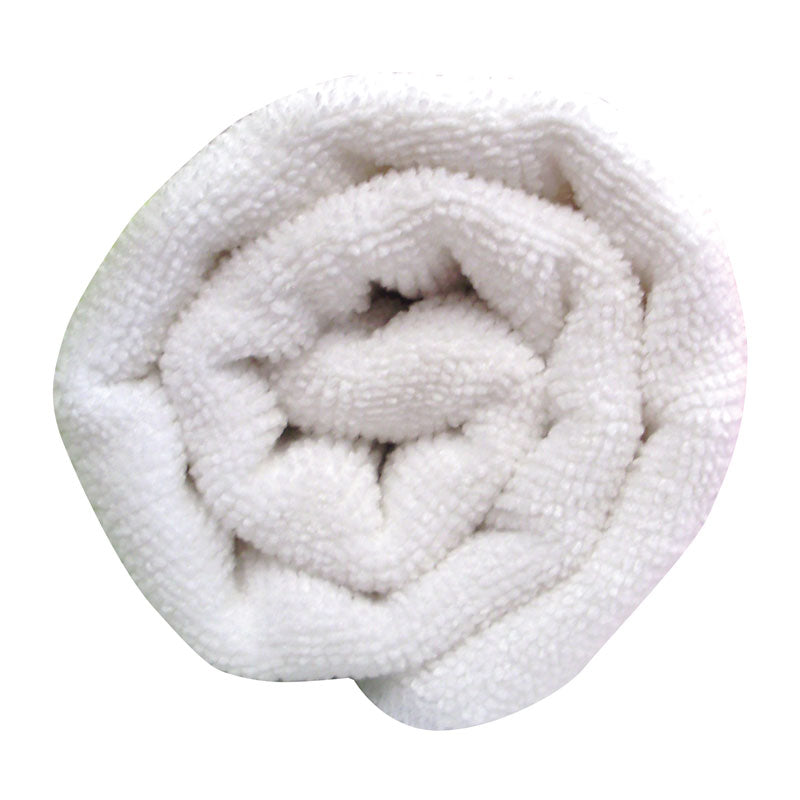 Microfibre Hair Towel White x12
