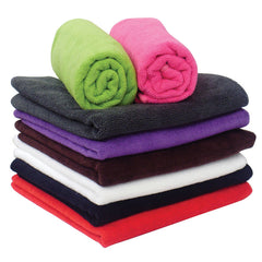 Microfibre Hair Towel White x12