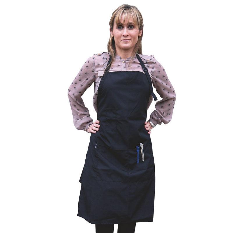 Lotus Woven Apron Black