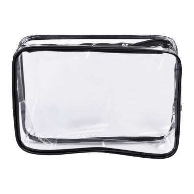 PVC Clear Bag Black Rim