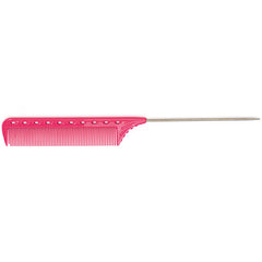 YS Park YS 102 Quick Weave/Wind Pin Tail Comb Pink