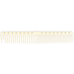 YS Park YS 338 Quick Cutting Round Tooth Grip Comb White