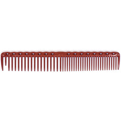 YS Park YS 338 Quick Cutting Round Tooth Grip Comb Red