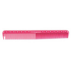 YS Park YS G45 Extra Long Fine Cutting Comb with Guide Pink