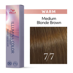 Wella Illumina 60ml 7/7 Medium Brunette Blonde