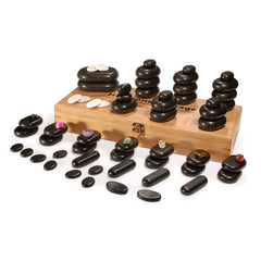 Lotus Deluxe Massage Stone Set 64 Pieces