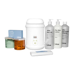 Lotus Waxing Starter Kit with 1000cc Digital Heater