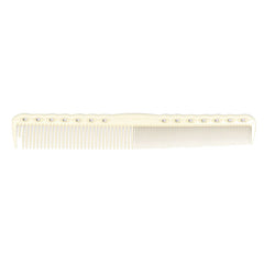 YS Park YS 334 Basic Fine Tooth Cutting Comb White
