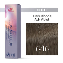 Wella Illumina 60ml 6/16 Dark Ash Violet Blonde