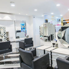 Lotus Phoenix Black Styling Chair 5 Star Silver Base