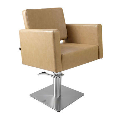Lotus Phoenix Biscuit Styling Chair Square Silver Base