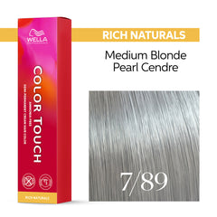 Wella Color Touch 60ml 7/89 Medium Pearl Cendre Blonde