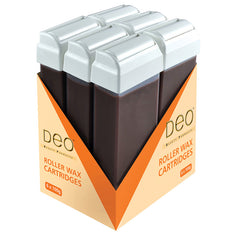 DEO Roller Wax Natural Creme Cartridges 100ml x 6