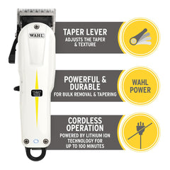 WAHL Cordless Super Taper Hair Clipper Kit