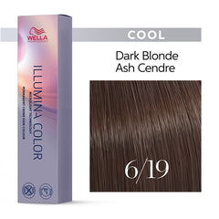 Wella Illumina 60ml 6/19 Ash Cendre Blonde