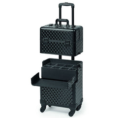 Sibel 2 In 1 Beauty Trolley Black