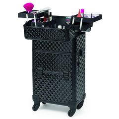 Sibel 2 In 1 Beauty Trolley Black