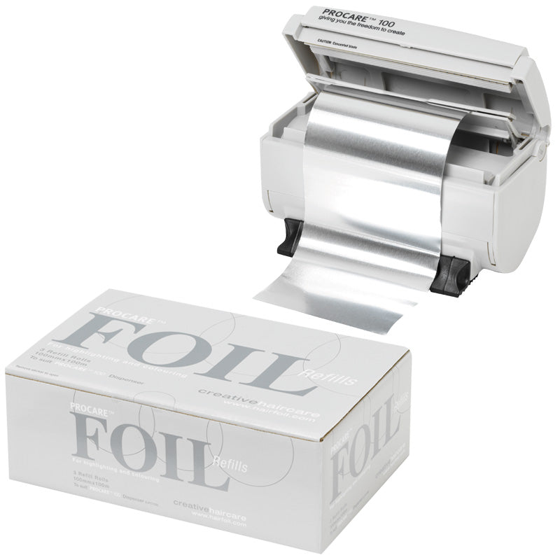 Procare Cut and Fold 100 Dispenser with Silver Foil Offer