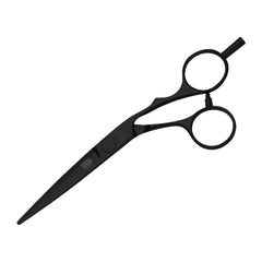 Kasho Silver Series Black 5.5in Offset Scissor