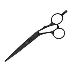 Kasho Silver Series Black 6.5in Offset Scissor