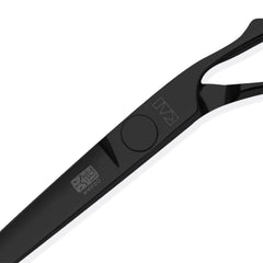 Kasho Silver Series Black 6.5in Offset Scissor