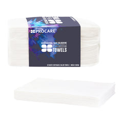 Procare Premium Disposable Towels White Pack of 50 40cm x 80cm