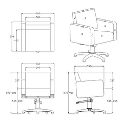 REM Dune Hydraulic Chair
