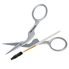 Tweezerman Brow Shaping Scissors and Brush