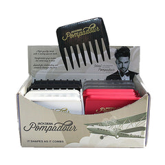 Jack Dean Pompadour Comb Box of 24 Assorted Colours