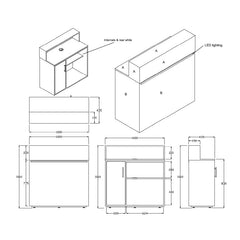 REM Zodiac Reception Desk