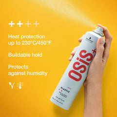 OSiS Elastic Medium Hold Hairspray 500ml