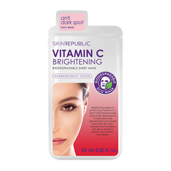 Skin Republic Brightening Vitamin C Face Mask Sheet 25ml