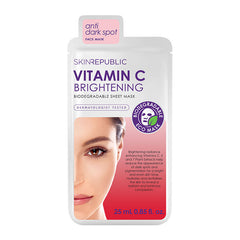 Skin Republic Brightening Vitamin C Face Mask Sheet 25ml Pack of 10