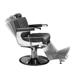 Lotus Eastwood Barber Chair Black