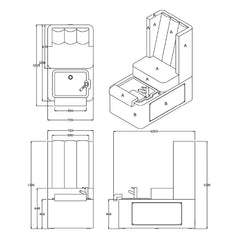 REM Dream Pedispa Chair