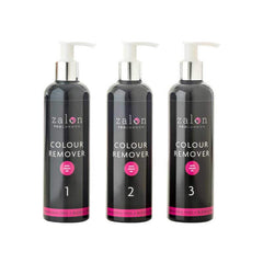 Zalon Pro London Colour Remover Salon Size - 5 Applications 3 x 250ml