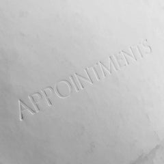 Appointment Book 3 Column Silver