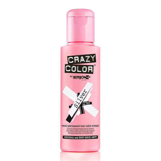 Crazy Color 100ml 027 Silver