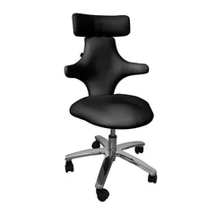 Lotus Monroe Therapist Stool Black