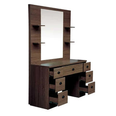 Lotus Ruben Mirror Unit Dark Wood