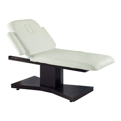 Lotus Chelsea Dark Wood & Cream Motorised Spa Beauty Bed