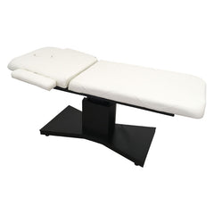 Lotus Chelsea Dark Wood & Cream Motorised Spa Beauty Bed