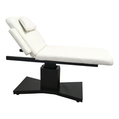 Lotus Chelsea Dark Wood & Cream Motorised Spa Beauty Bed